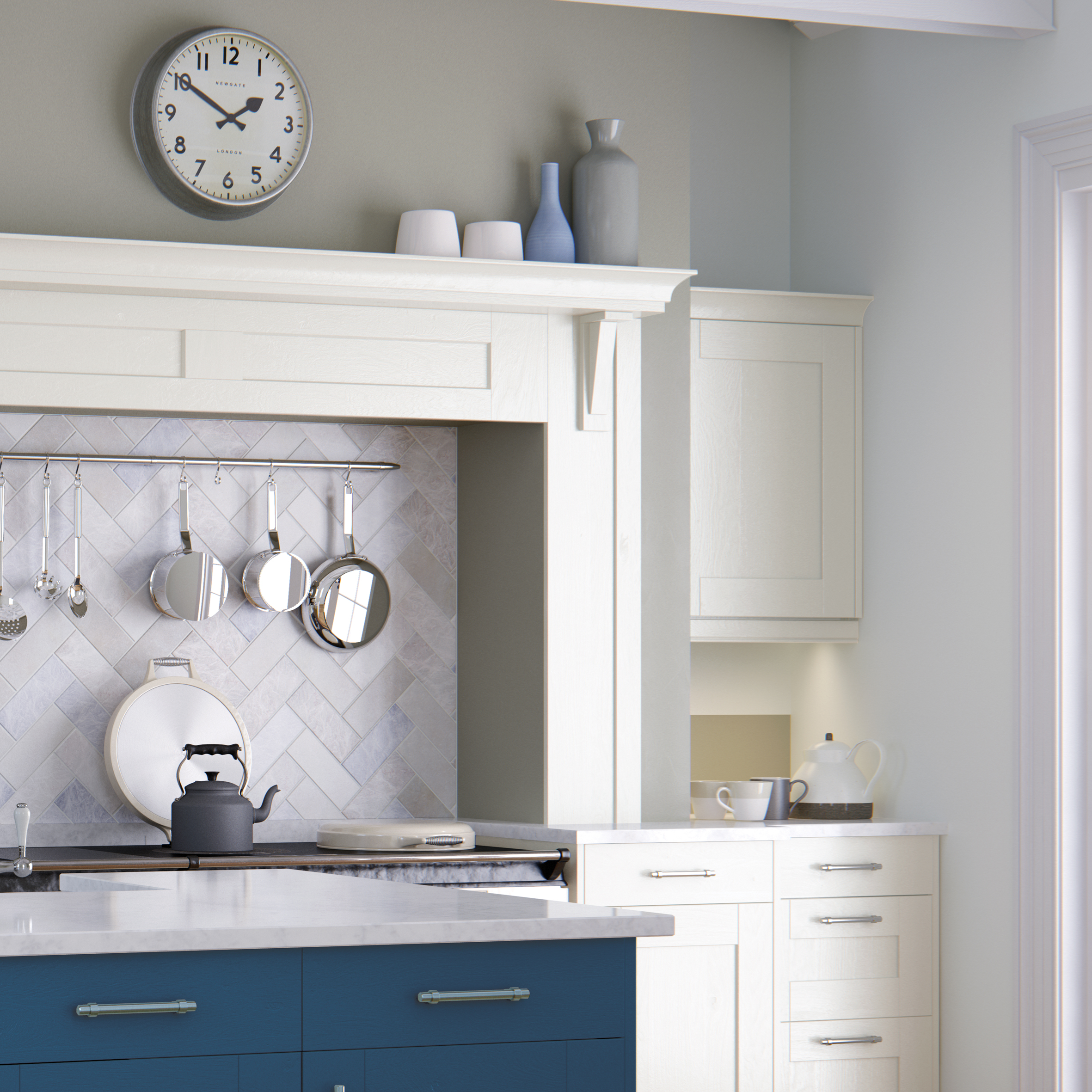 Clarkwell Ivory & Sapphire Island