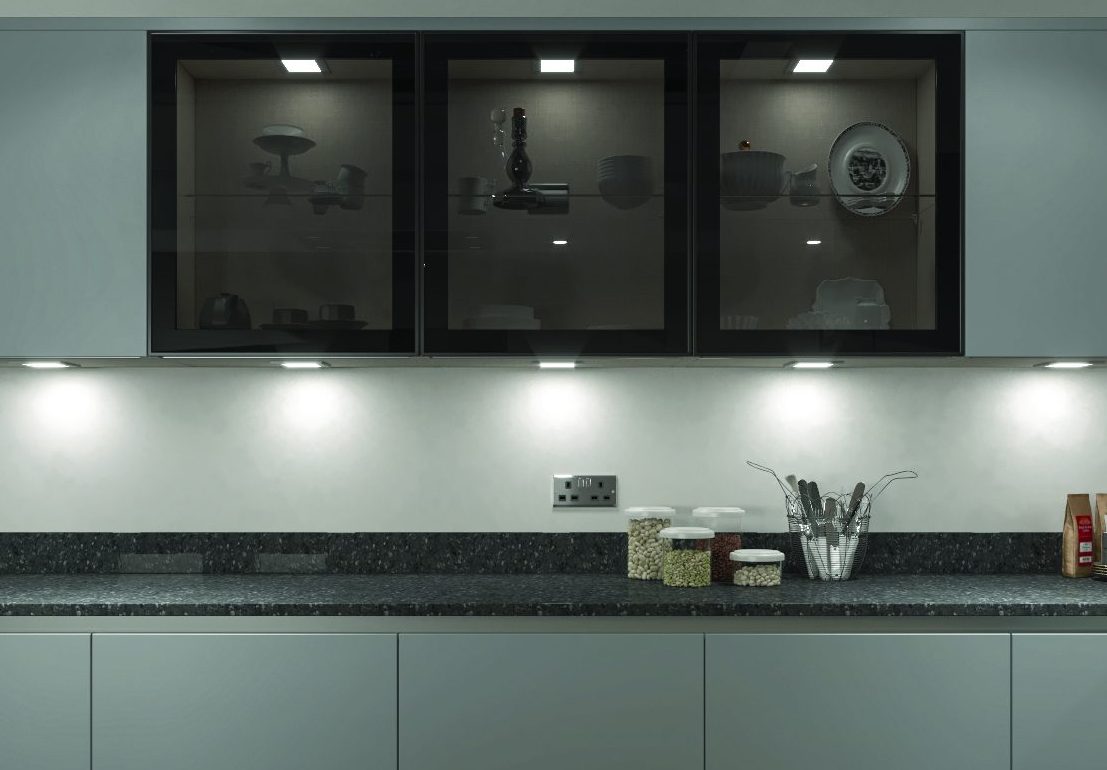Smoked Glass Doors Cameo