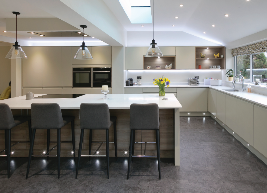 informal dining area