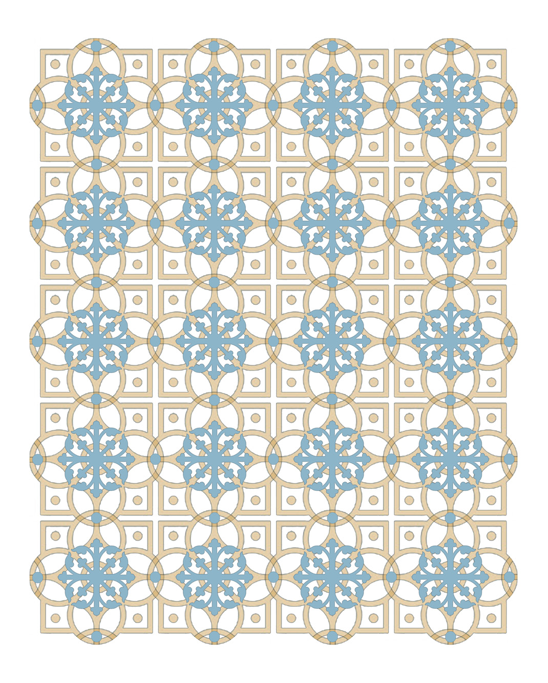 Canterbury 600×750 Baltic Blue