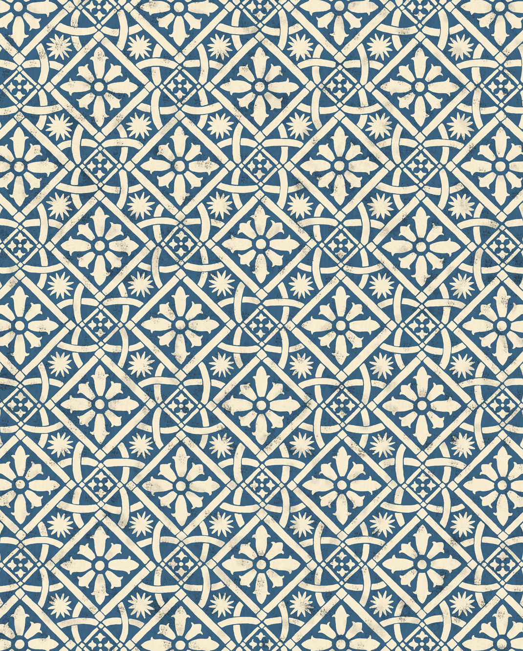 Victorian Yale Blue 610x760mm