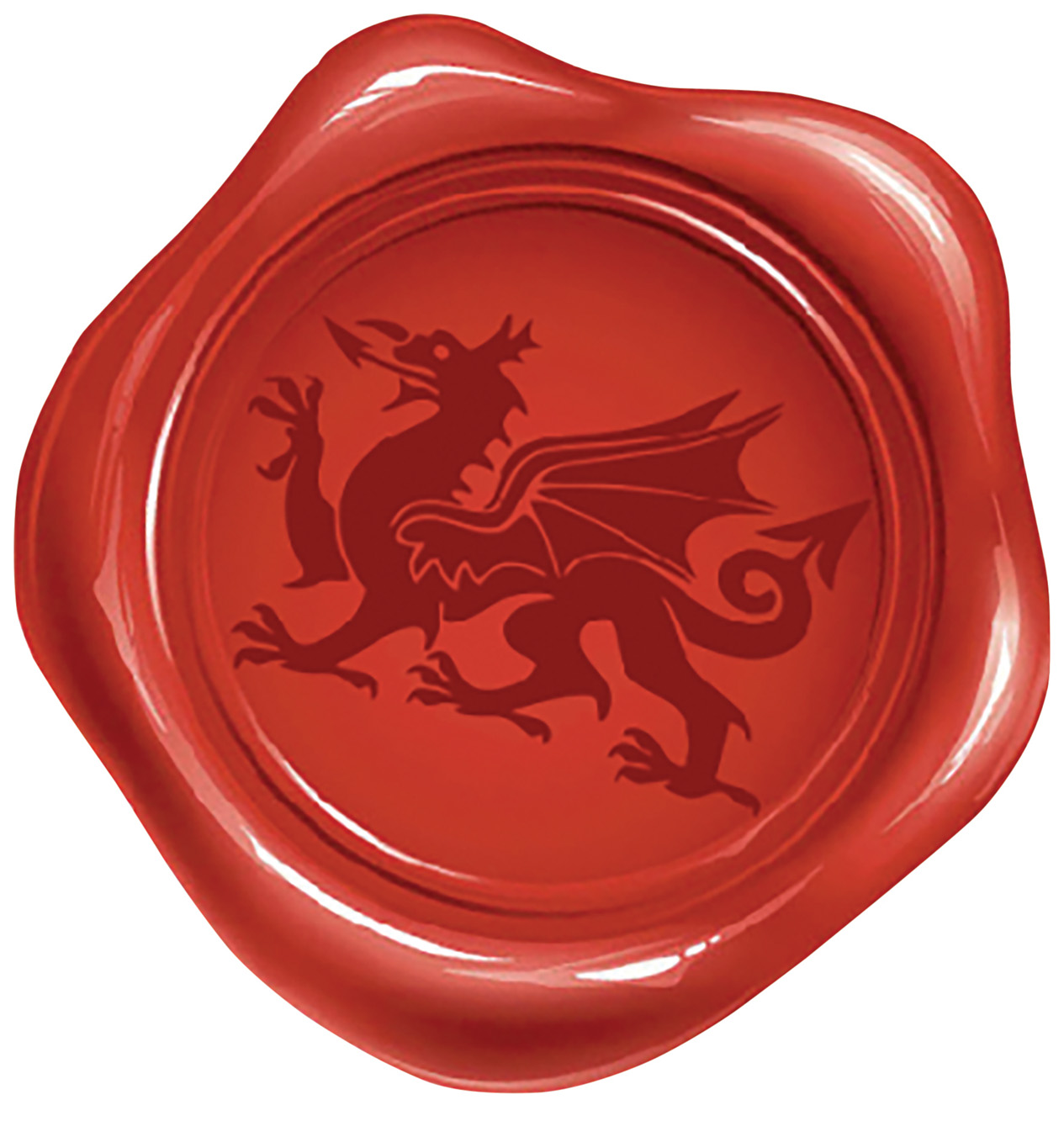 Welsh Dragon Wax Seal