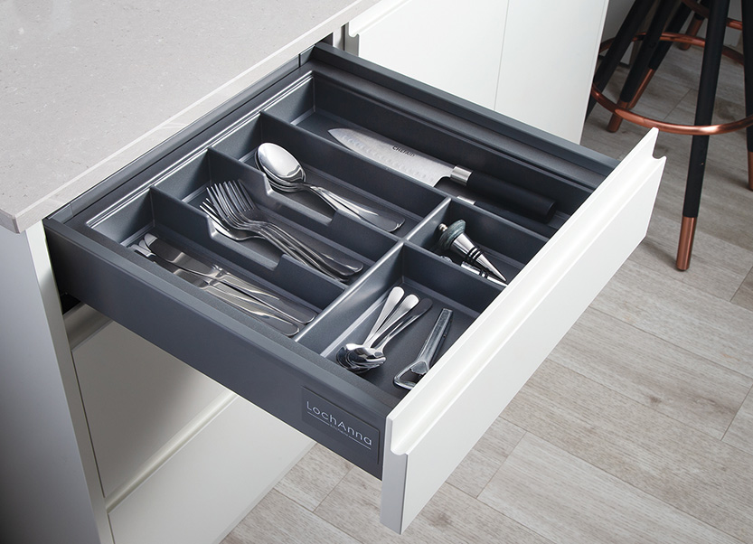 Excel Antracite Plastic tray RT