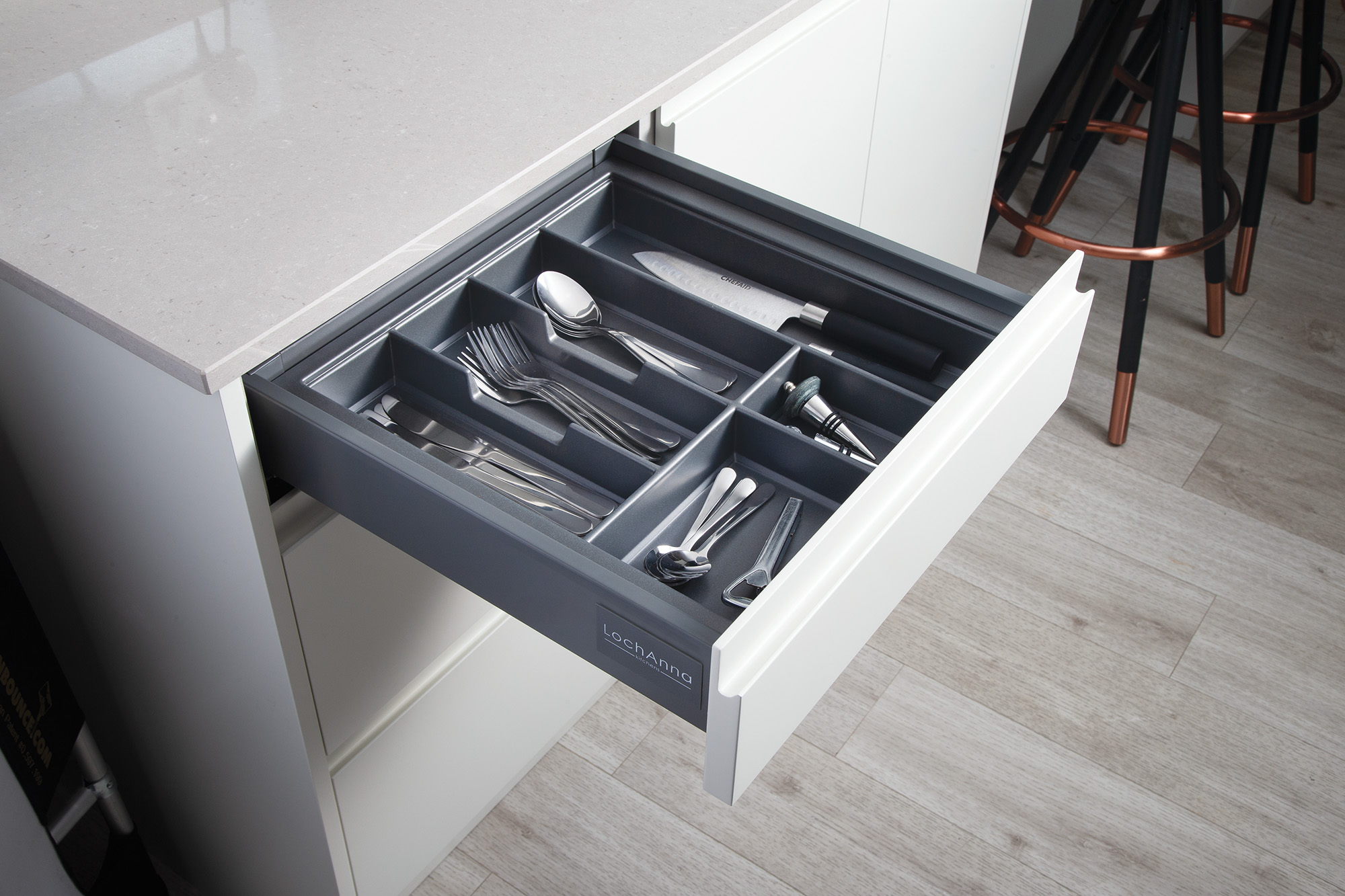 Excel Antracite Plastic tray RT